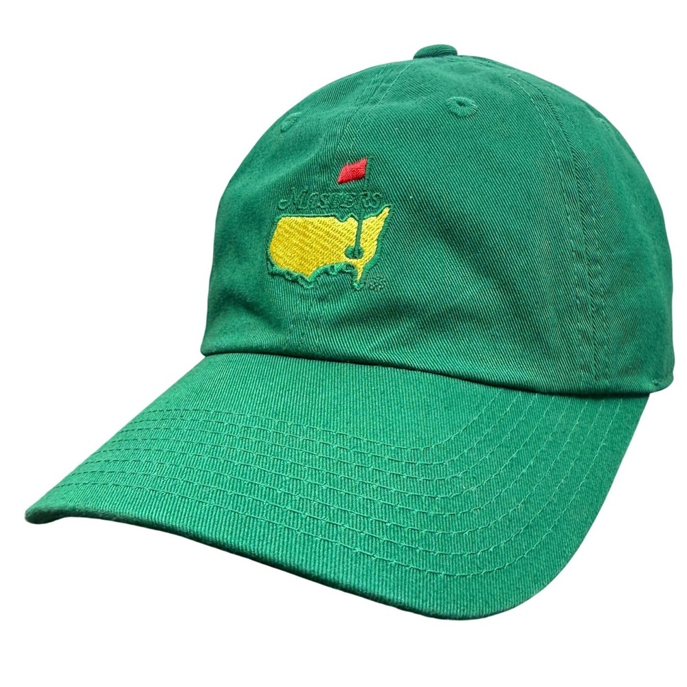 Masters Tournament American Needle Green Adjustable Golf Hat Dad Cap Cotton